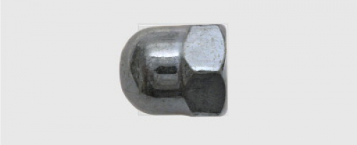 Hutmutter hohe Form M10, verzinkt, DIN 1587
