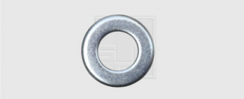 Unterlegscheibe 10 mm, verzinkt, DIN 125