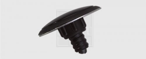 Abdeckschraube schwarz 12 mm, Stahl
