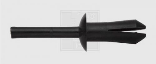 Kunststoffspreizniet RENAULT, schwarz, Kunststoff, ähnlich OE: 7703072144