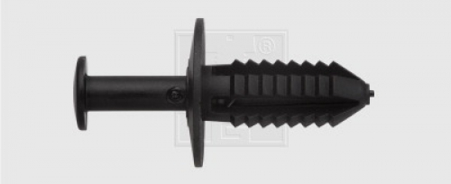Kunststoffspreizniet MERCEDES-BENZ, schwarz, Kunststoff, ähnlich OE: A1249900492