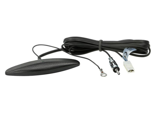 Glasklebeantenne AM/FM DIN-Stecker