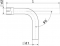 Abgasrohr universal 90° 38 mm