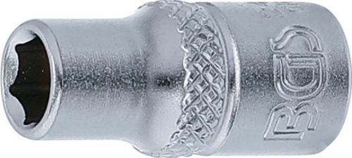 "Steckschlüssel-Einsatz Sechskant | Antrieb Innenvierkant 6,3 mm (1/4"") | SW 10 mm"