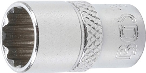 "Steckschlüssel-Einsatz Zwölfkant | Antrieb Innenvierkant 6,3 mm (1/4"") | SW 13 mm"