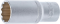 "Steckschlüssel-Einsatz Zwölfkant, tief | Antrieb Innenvierkant 12,5 mm (1/2"") | SW 8 mm"