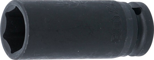 "Kraft-Steckschlüssel-Einsatz Sechskant, tief | Antrieb Innenvierkant 12,5 mm (1/2"") | SW 12 mm"