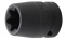 "Kraft-Steckschlüssel-Einsatz E-Profil | Antrieb Innenvierkant 12,5 mm (1/2"") | SW E10"