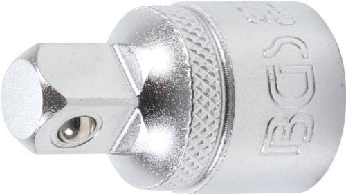 "Steckschlüssel-Adapter | Innenvierkant 12,5 mm (1/2"") - Außenvierkant 10 mm (3/8"")"