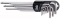 Winkelschlüssel-Satz | extra lang | TS-Profil (für Torx Plus) TS10 - TS50 | 9-tlg.