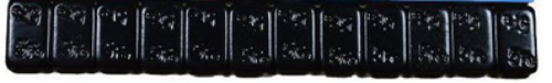 Kleberiegel schwarz (Riegel 12 x 5g)