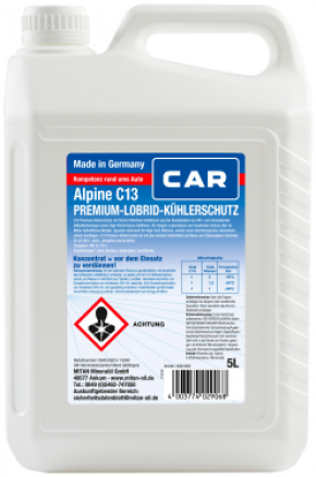 CAR Alpine C13 Kühlerfrostschutz