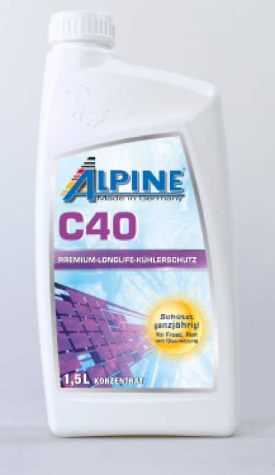 CAR Alpine C40 Kühlerfrostschutz