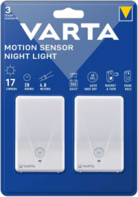 VARTA Motion Sensor Night Light Twin Pack ohne Batt.