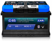 Car Hochleistungsbatterie 12V 85Ah 800 A/EN gefüllt