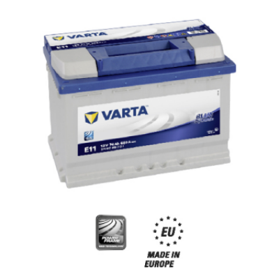 VARTA BLUE dynamic E11 12V 74Ah 680 A/EN gefüllt