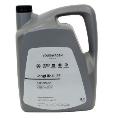 Original VW Audi Skoda Seat Motoröl SAE 0W30 Longlife III (5 Liter)