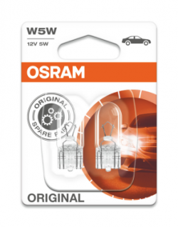 OSRAM Original W5W 12V Doppelblister