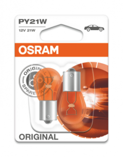 OSRAM Original PY21W 12V Doppelblister