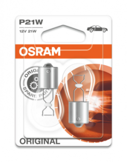 OSRAM Original P21W 12V Doppelblister