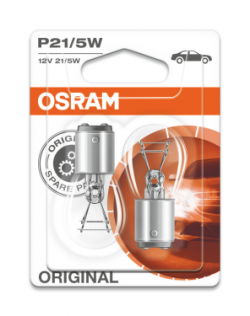 OSRAM Original P21/5W 12V Doppelblister