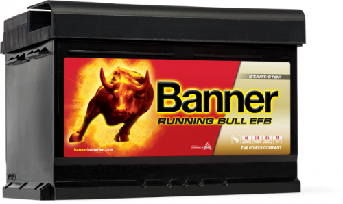 Running Bull - EFB Batterie 12V 65Ah 650EN L278 x B175 X H175 Running Bull - EFB Batterie 12V 65Ah 650EN L278 x B175 X H175