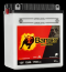Bike Bull - Motorradbatterie inkl. Säure YB12A-A 12V 12Ah L134 x B80 x H160
