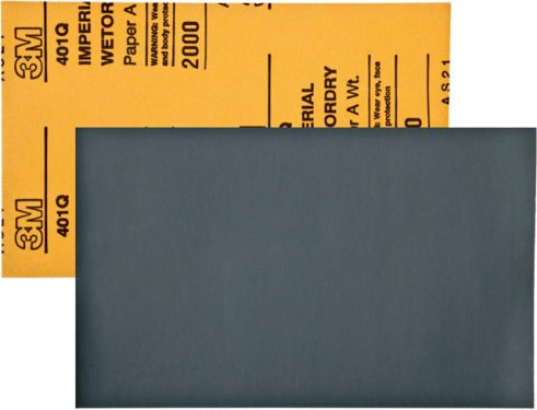 Schleifpapier wasserfest 138x230mm P2000 Schleifpapier wasserfest 138x230mm P2000