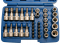 Bit- und Steckschlüsseleinsatz-Satz 10 mm (3/8 ) T-Profil (für Torx) 34-tlg.