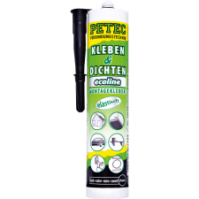 Kleben & Dichten Ecoline, 290 ml, schwar