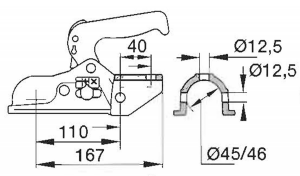 ZUGKUGELK EM 300 R AUSF. A