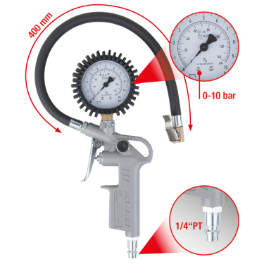 Reifenfuellmesser 0-10bar