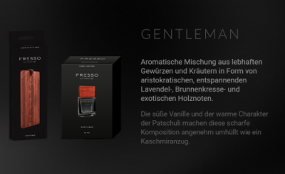Duftanhänger - Gentleman Duftanhänger - Gentleman