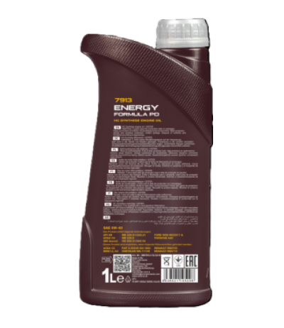 MANNOL 7913 Energy Formula PD 5W-40 | 1 Liter MANNOL 7913 Energy Formula PD 5W-40 | 1 Liter