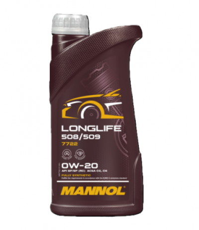 Mannol 7722 Longlife 508/509 0W-20 | 1 Liter Mannol 7722 Longlife 508/509 0W-20 | 1 Liter