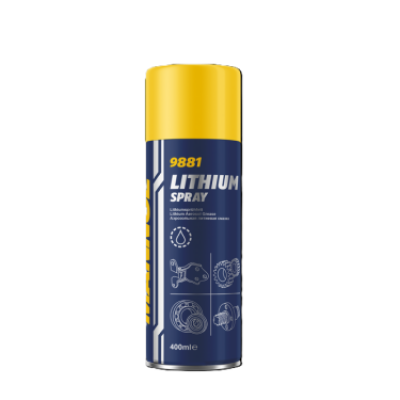 6x Mannol 9881 Lithium Spray - 400ml