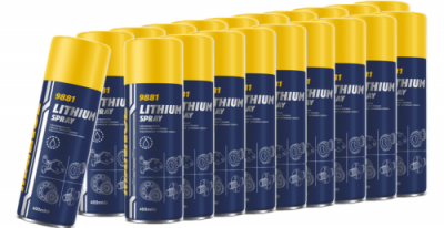 24x Mannol 9881 Lithium Spray - 400ml