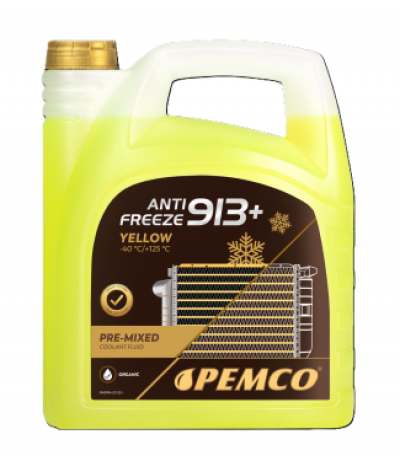 Pemco ANTIFREEZE YELLOW Plus - 5 Liter Pemco ANTIFREEZE YELLOW Plus - 5 Liter