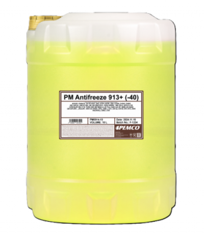 Pemco ANTIFREEZE YELLOW Plus - 10 Liter Pemco ANTIFREEZE YELLOW Plus - 10 Liter