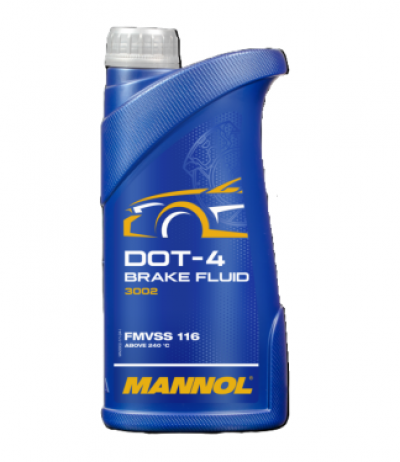 Mannol Brake Fluid DOT 4 - 1 Liter Mannol Brake Fluid DOT 4 - 1 Liter