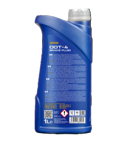 Mannol Brake Fluid DOT 4 - 1 Liter Mannol Brake Fluid DOT 4 - 1 Liter