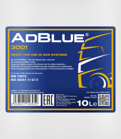 Mannol AdBlue - 10 Liter Mannol AdBlue - 10 Liter